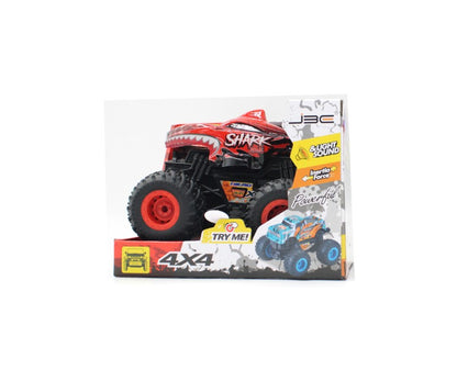 Auto Shark kola 4x4 modré