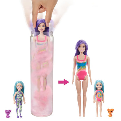 Barbie color reveal neonová batika dárkový set