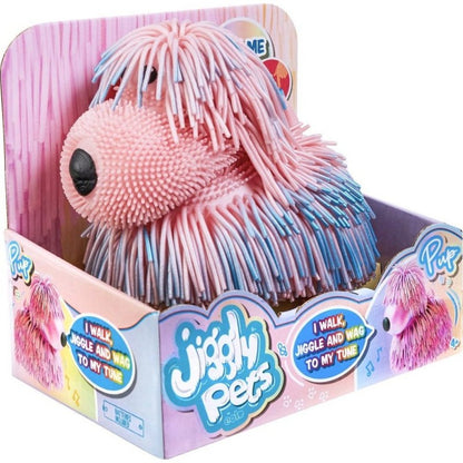 Pejsek - mazlíček Jiggly perleťový modrý