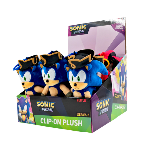 Sonic figurka – přívěsek plyšový