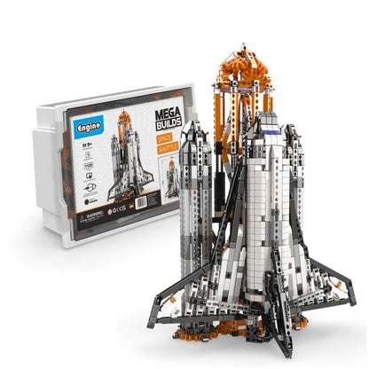 Engino Mega Builds Raketoplán Challenger