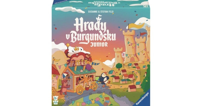 Společenská hra Hrady v Burgundsku Junior