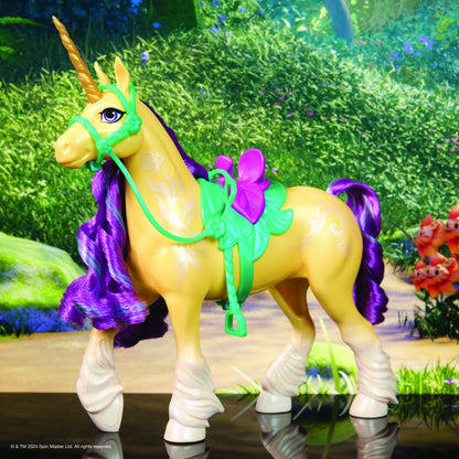 Unicorn academy česací jednorožec 28 cm Leaf