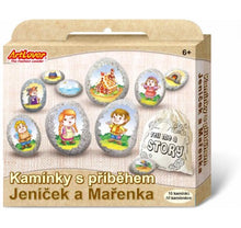 Kamínky s příběhem - Jeníček a Mařenka