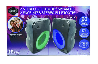 Lexibook iParty sada přenosných bluetooth reproduktorů s mikrofonem