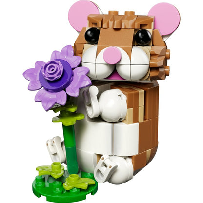 LEGO® 31376 Creator 3v1 Roztomilý křeček s květinou