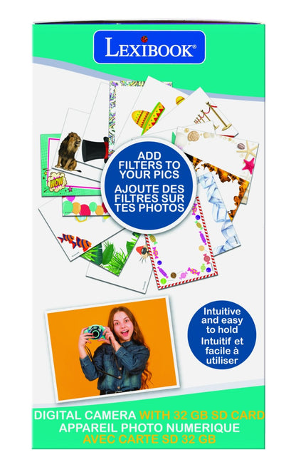 Lexibook HD kamera a fotoaparát s SD kartou