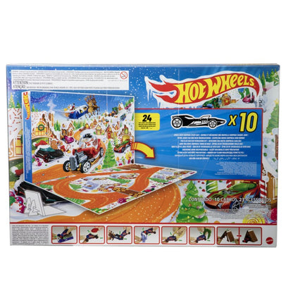 Hot Wheels adventní kalendář 2025