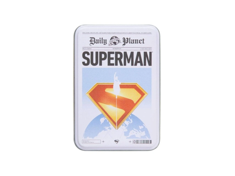 Superman hrací karty  (plechový box)