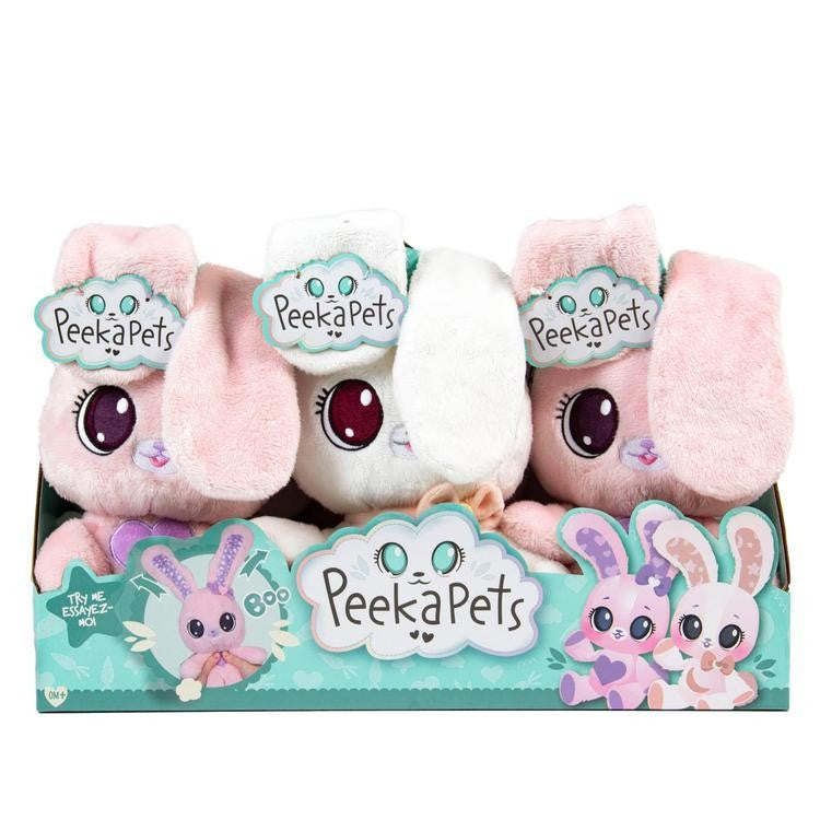Plyšový zajíček Peekapets  růžový