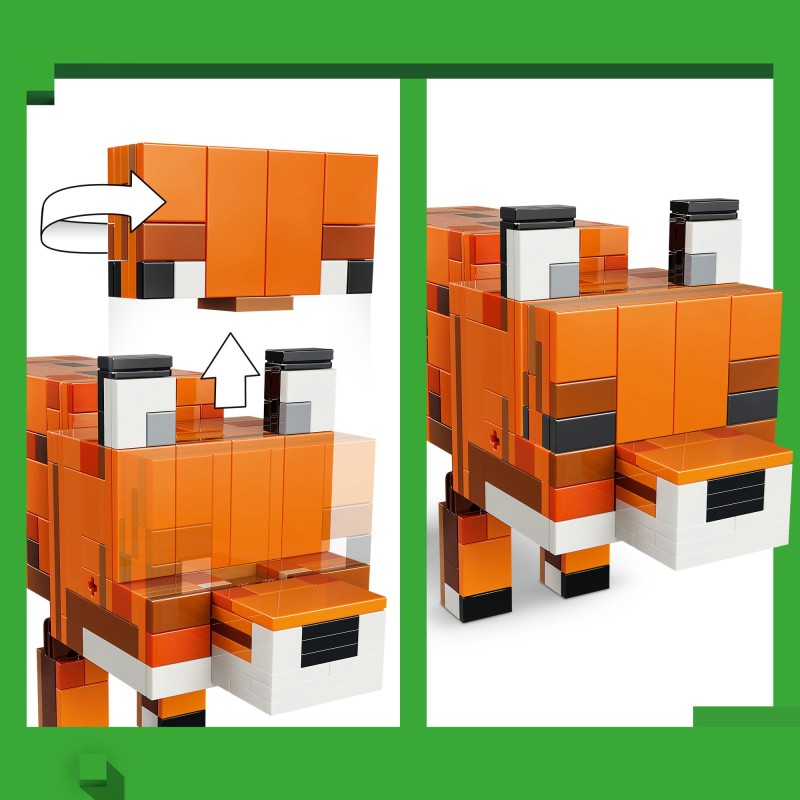 LEGO® 21588 Minecraft® Liška