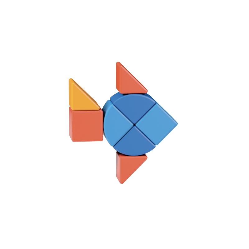 Geomag Magicube Shapes 9 dílků