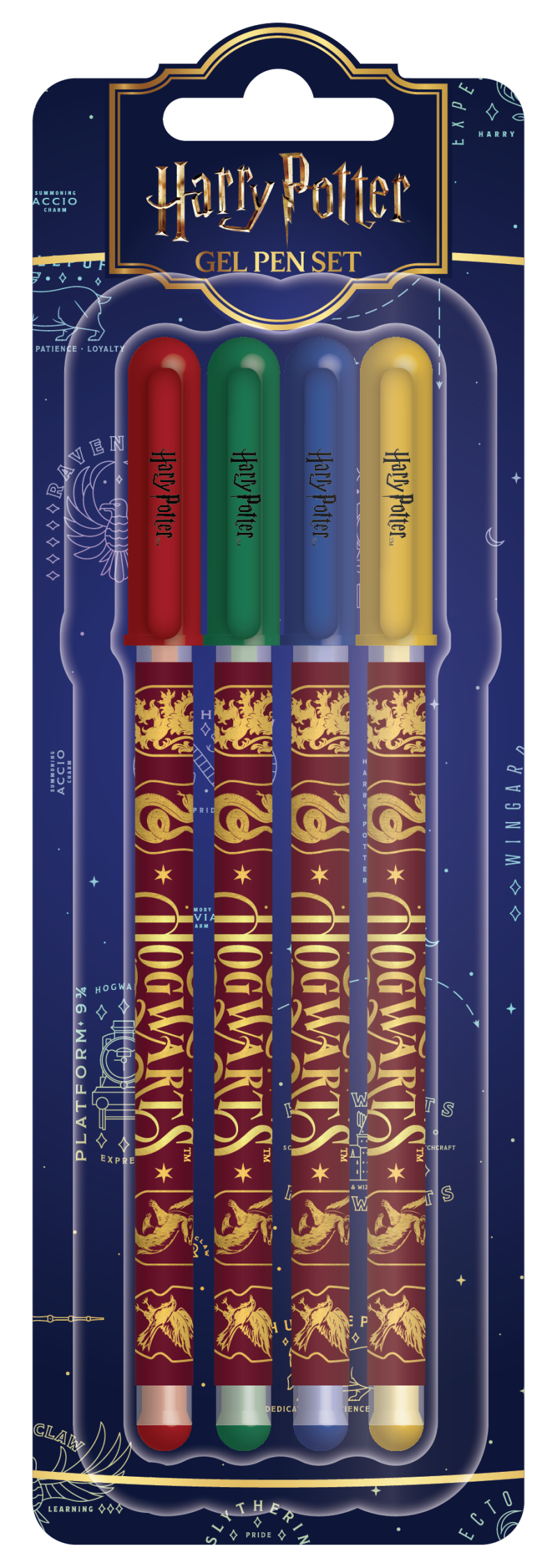 Harry Potter, gelová pera set, Magicl locations DPL6