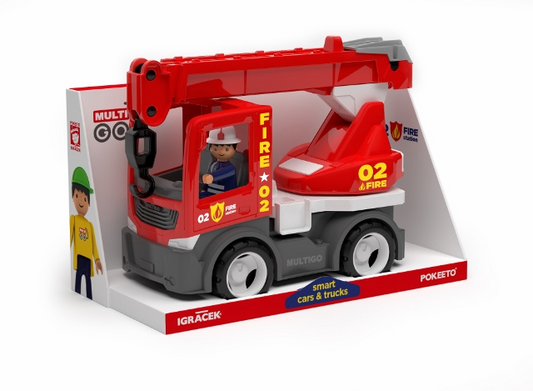Multigo Fire jeřáb s řidičem