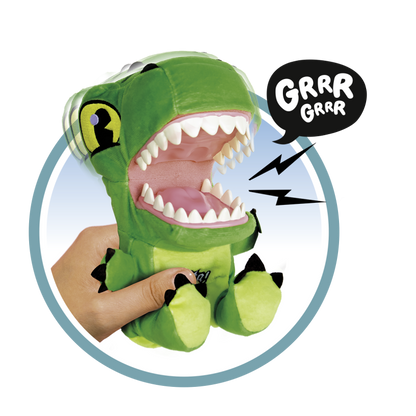 Crunchazoos dinosaurus zelený