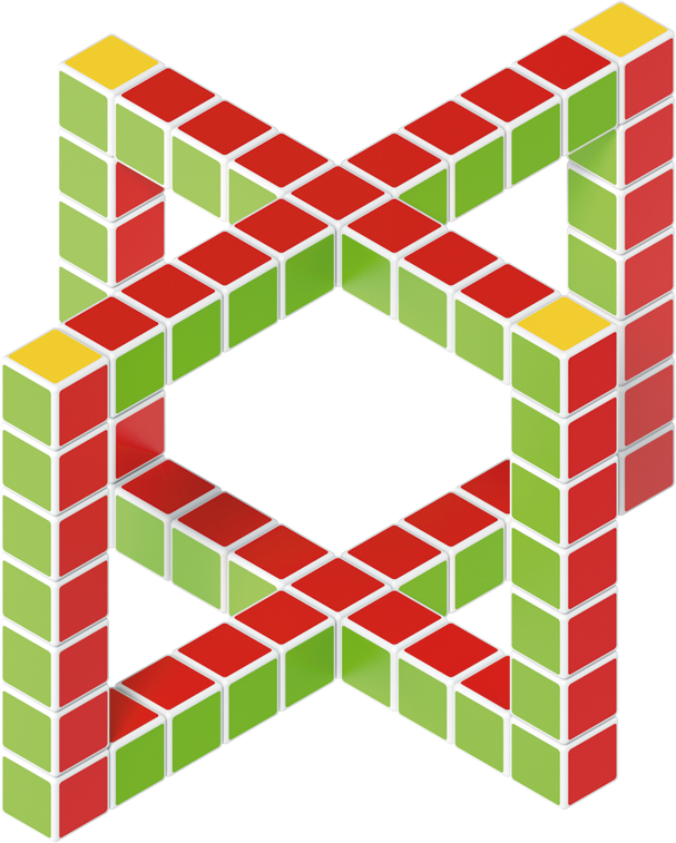Geomag Magicube Art 64 dílků