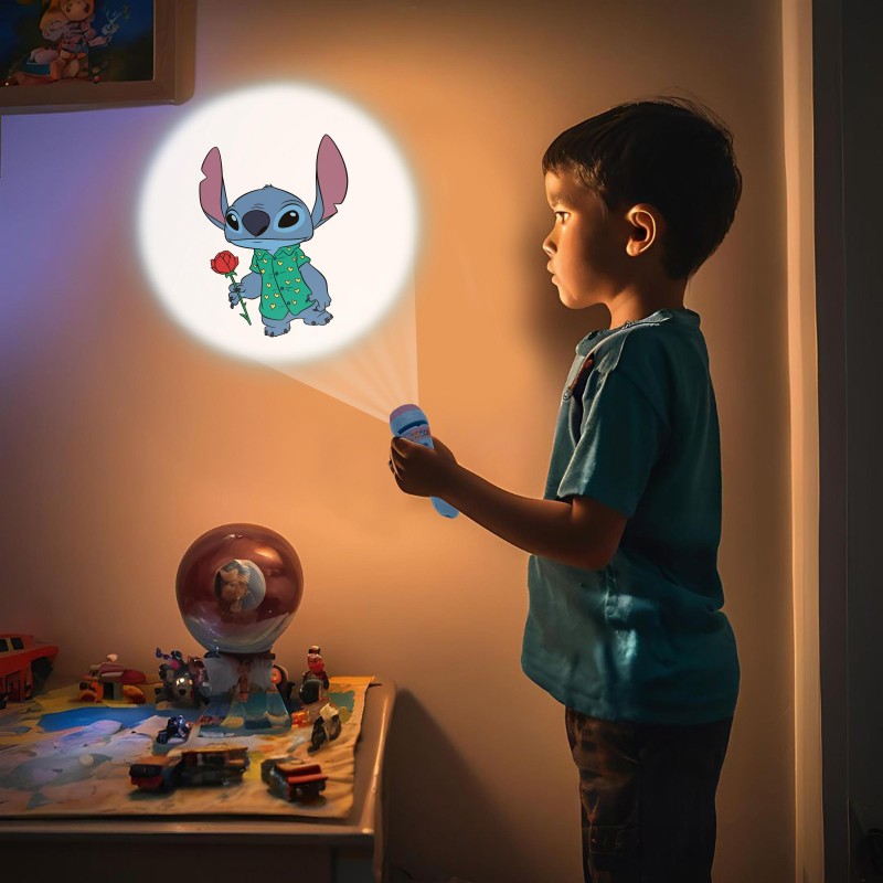 Lexibook baterka s projektorem příběhů Stitch