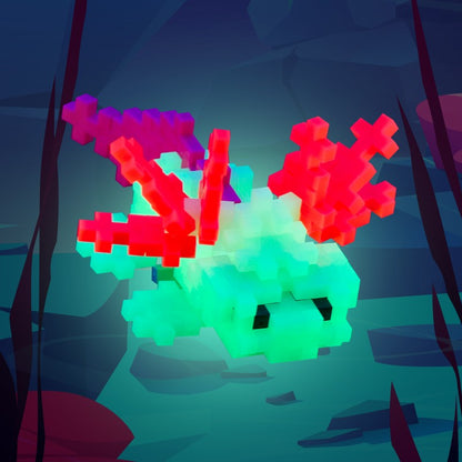 Plus-Plus Axolotl (100 ks) Tuba