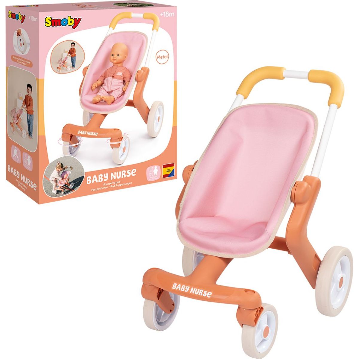 Smoby Kočárek pro panenky sportovní
