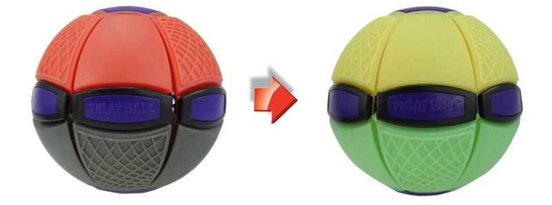 Phlat Ball junior mění barvu khaki-oranžová