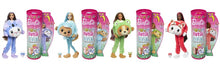 Barbie cutie reveal Barbie v kostýmu Medvědice v modrém kostýmu Delfína