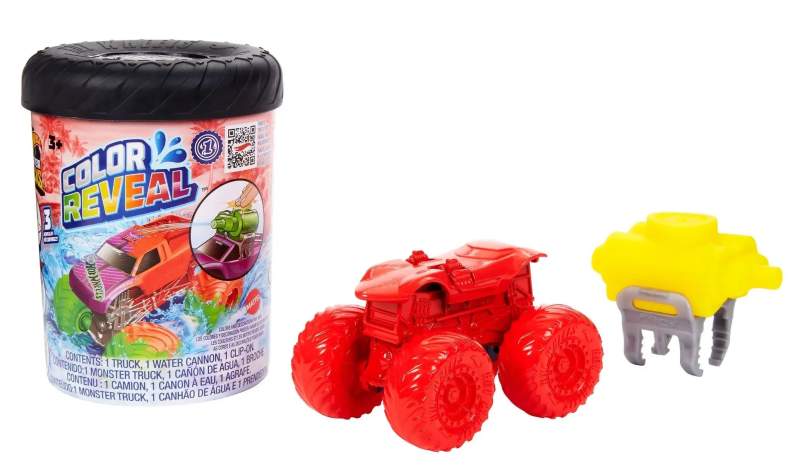 Hot Wheels monster trucks color reveal