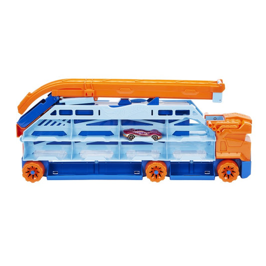 Hot Wheels tahač s vysokou dráhou