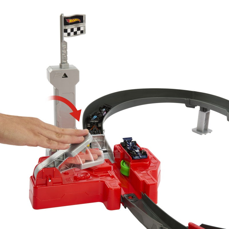 Hot Wheels racing formula 1 startovací dráha