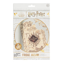 Harry Potter puzzle magnetické Pobertův plánek