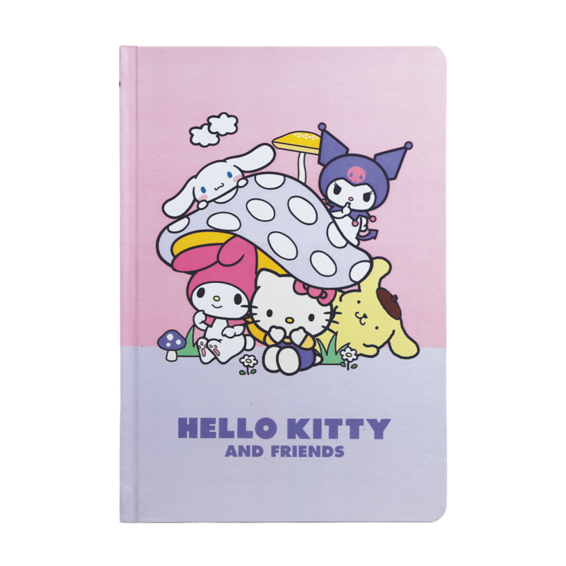 Hello Kitty a přátelé blok A5 - Mushroom DPL6