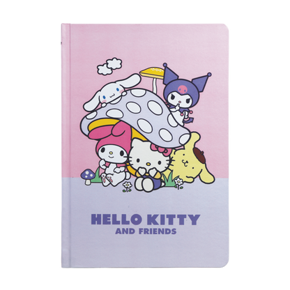 Hello Kitty a přátelé blok A5 - Mushroom DPL6
