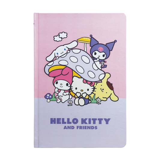 Hello Kitty a přátelé blok A5 - Mushroom DPL6