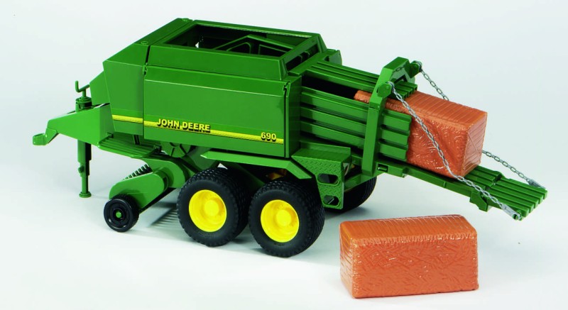 Přívěs balíčkovač John Deere