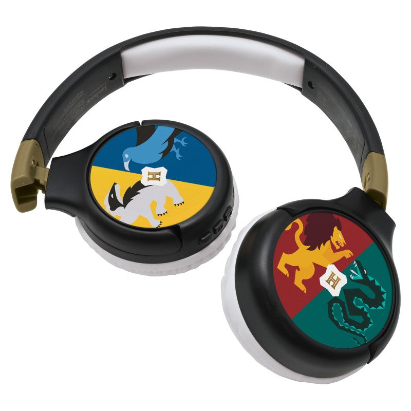 Lexibook 2v1 bluetooth skládací sluchátka Harry Potter s limitem hlasitosti