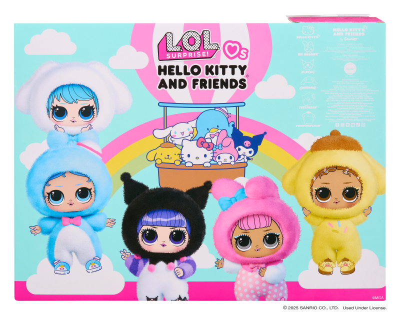 L.O.L. Surprise! Hello Kitty plyšová panenka, PDQ