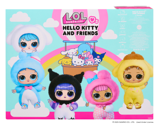 L.O.L. Surprise! Hello Kitty plyšová panenka, PDQ