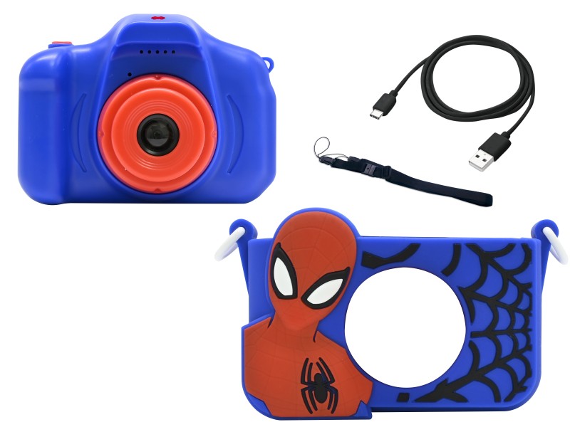 Lexibook dětský fotoaparát s 3D krytem Spiderman