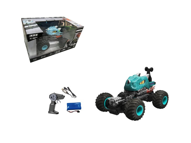 RC kaskadérské auto modré 1:16