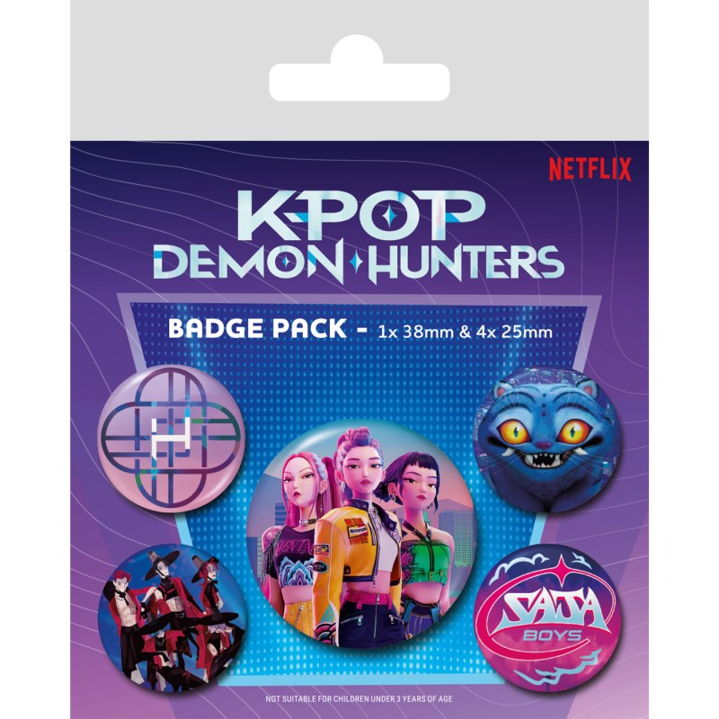 K-pop Demon Hunters odznak