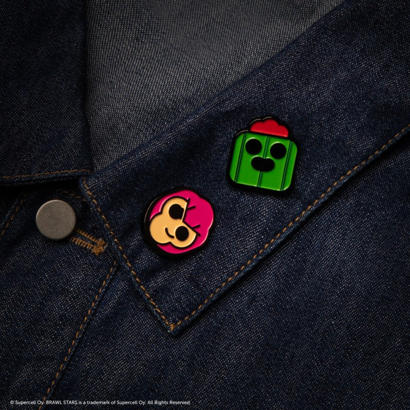Brawl Stars set pinů (Colt & Spike)