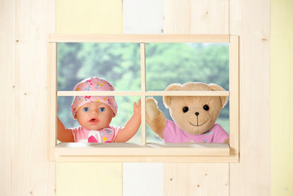Medvídek BABY born, růžové oblečení