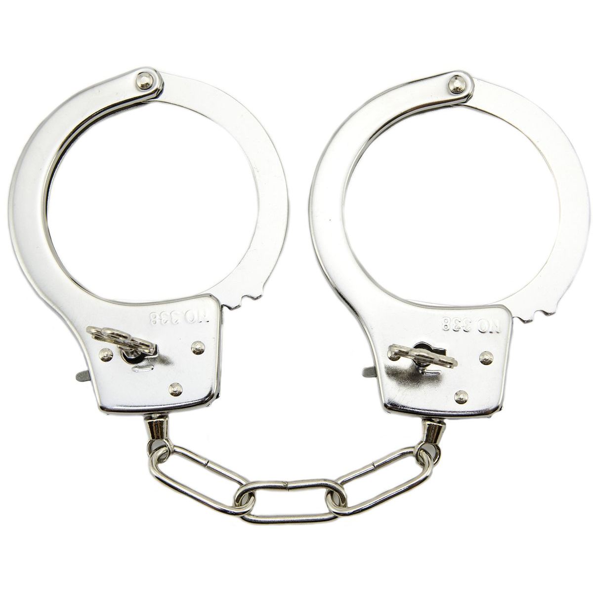 Pouta policejní kov 17 cm s klíčem