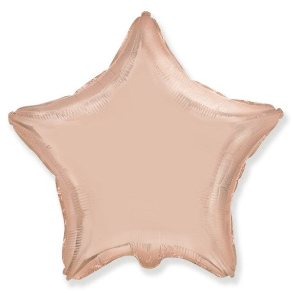 Balónek foliový Hvězda Rose Gold 46cm