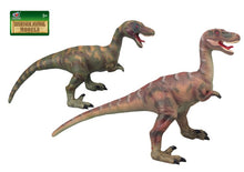Dinosaurus měkký Velociraptor 65 cm zelený