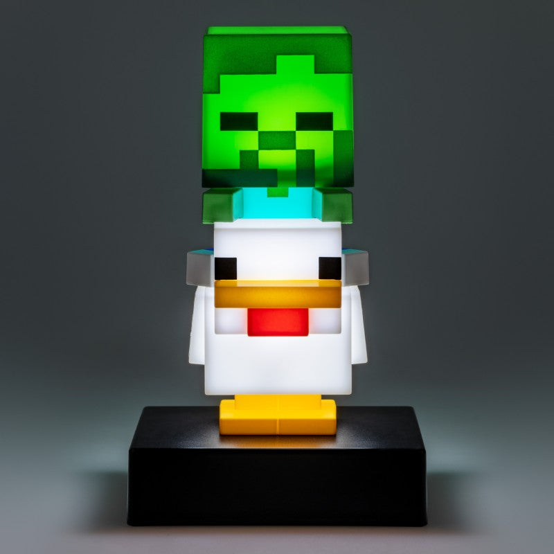 Icon Light svítící figurka Minecraft – Chicken Jockey