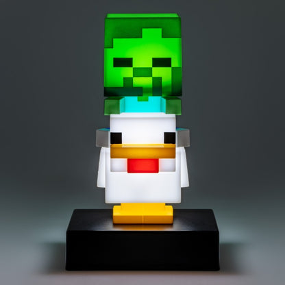 Icon Light svítící figurka Minecraft – Chicken Jockey