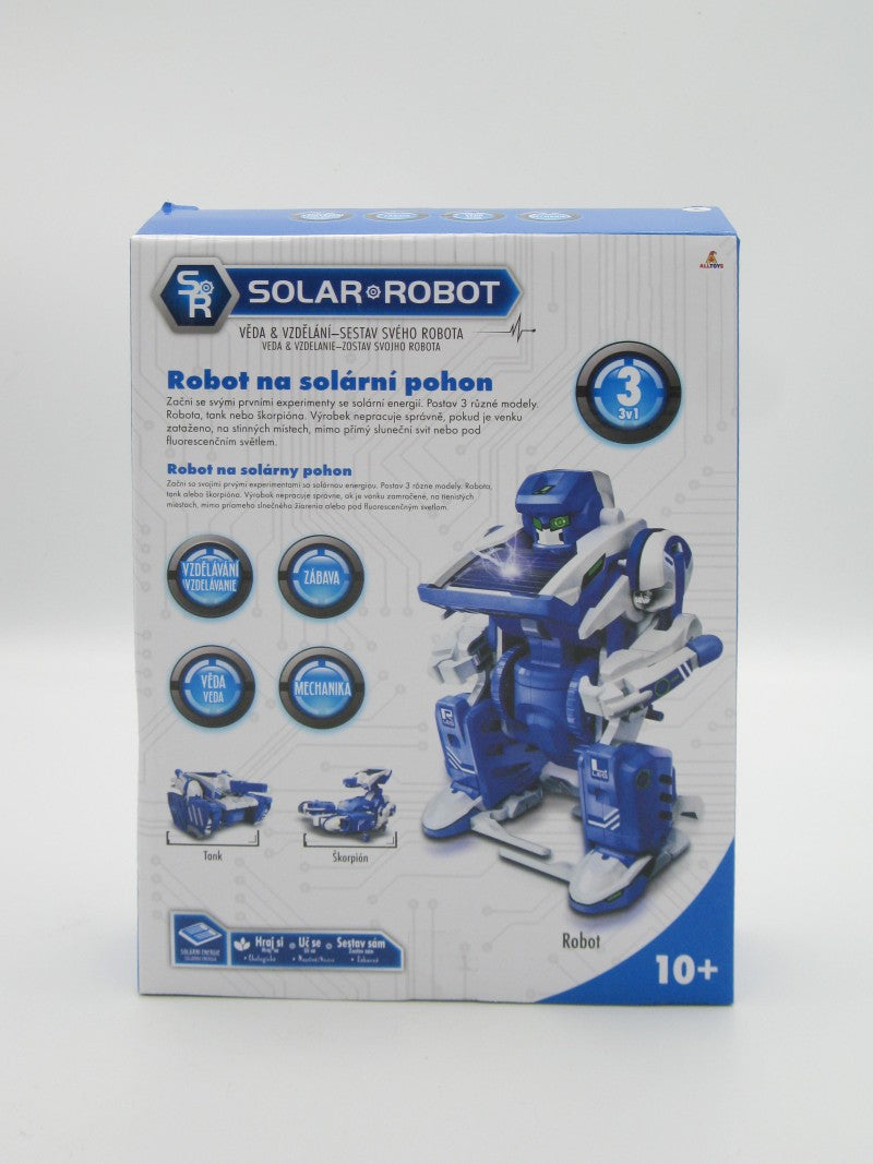 Robot na solární pohon 3v1