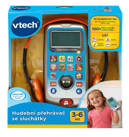 Hudební přehrávač se sluchátky CZ