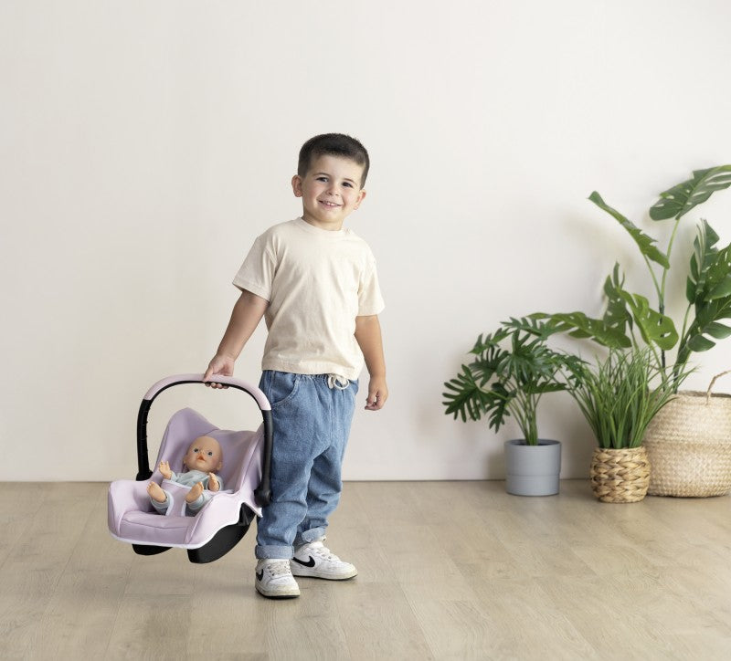 Autosedačka Maxi Cosi pro panenky světle růžová