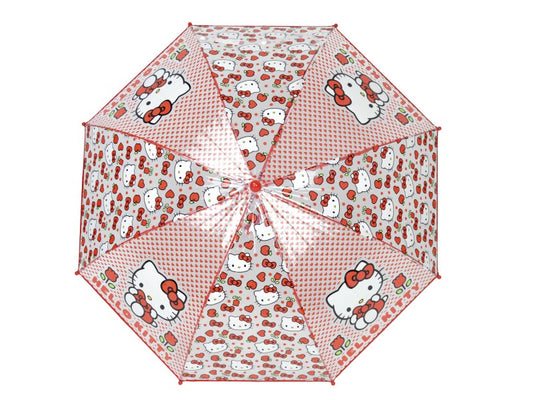 Hello Kitty automatický deštník 48 cm červený